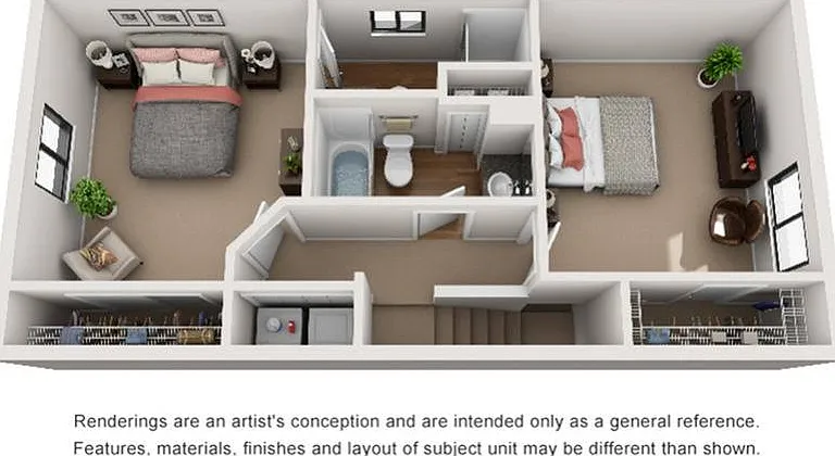 2 Bedroom | 2.5 Bath | 1150 SF | 2nd Floor 2 Bedroom | 2.5 Bath | 1150 SF | 2nd Floor