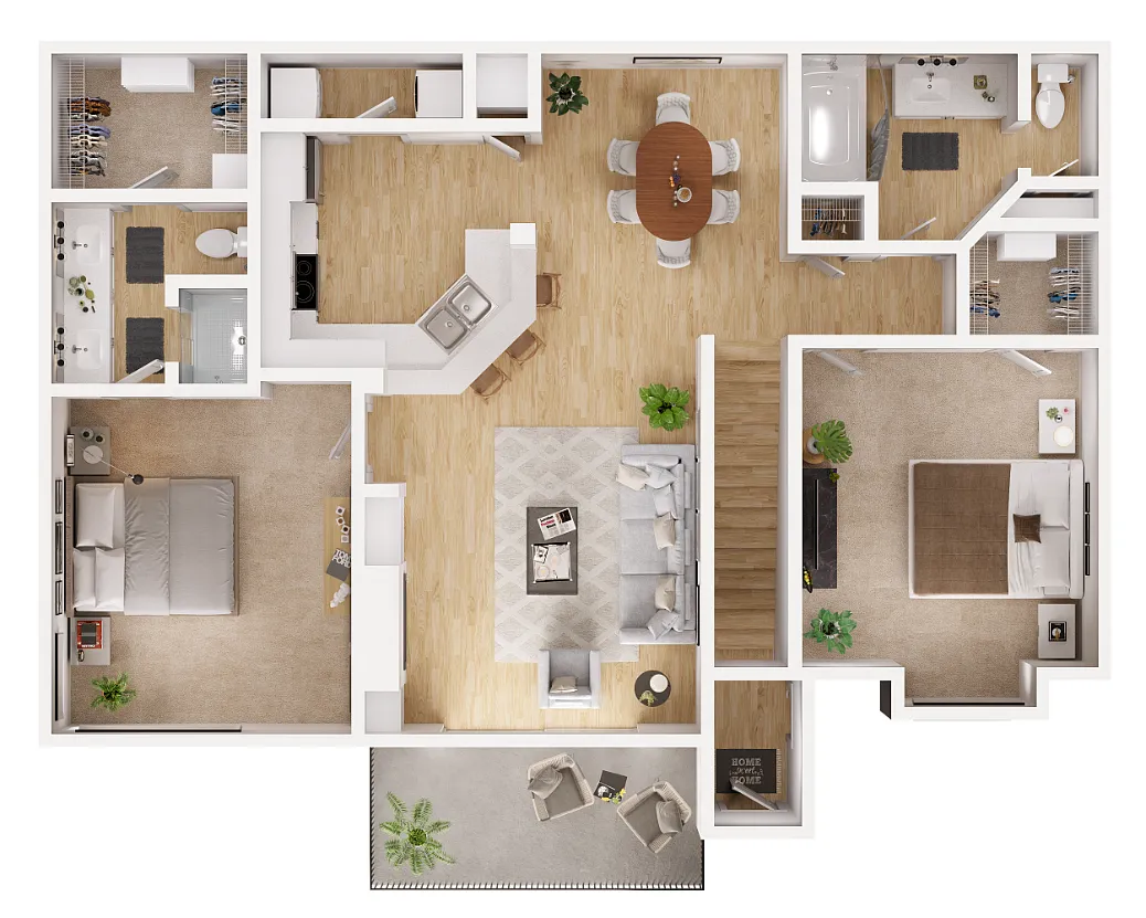 Floor plan Rosemary