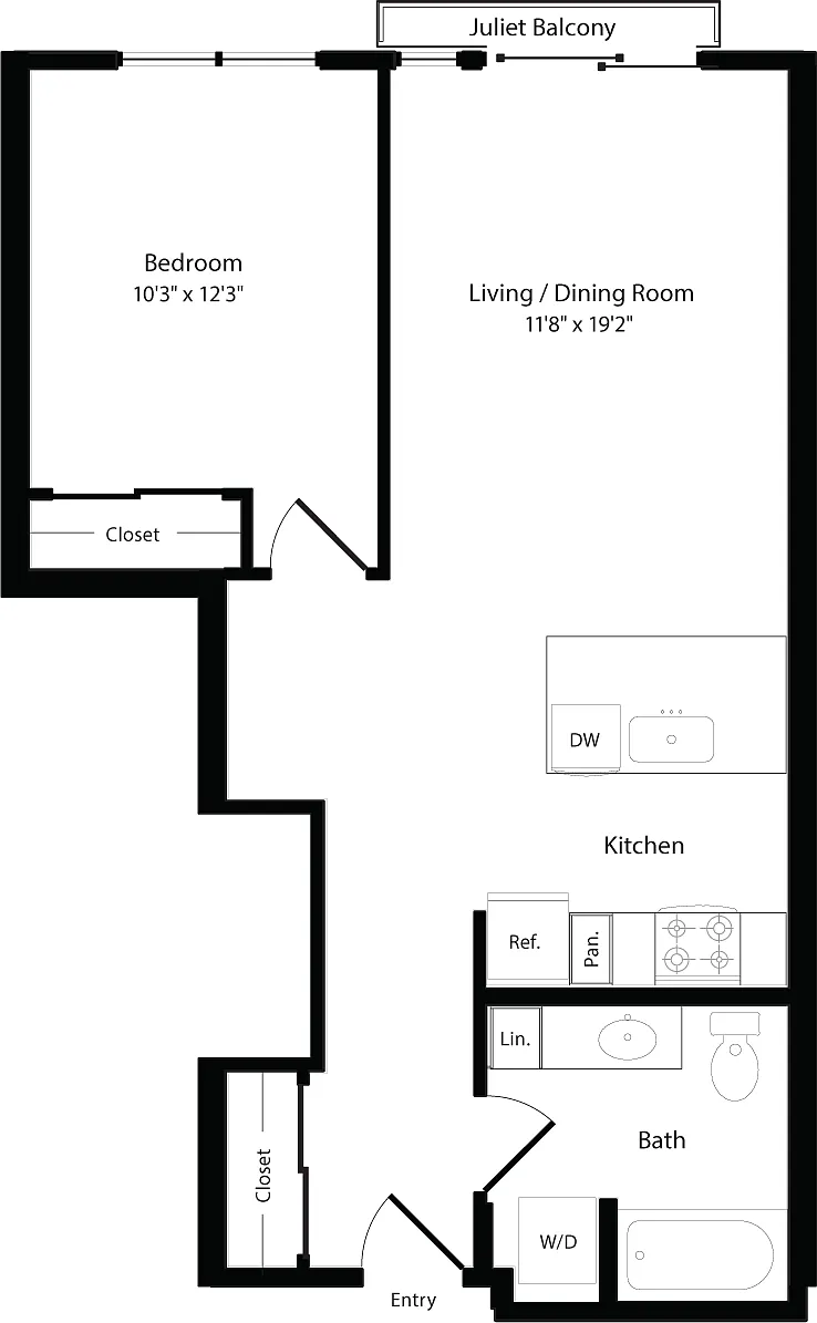 Floor plan A4 West