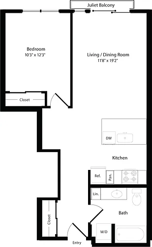 Floor plan A4 West