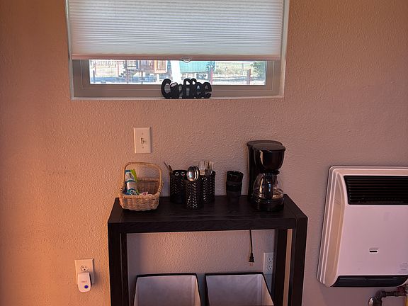 Morning Coffee stand at the ready.