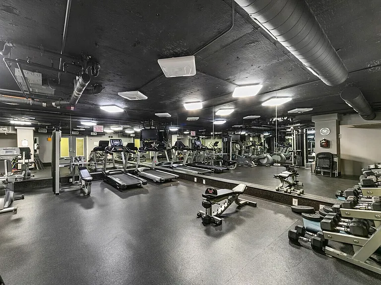 Fitness center - steps from unit