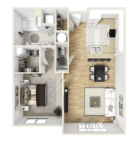 Floor plan Flagstone JB