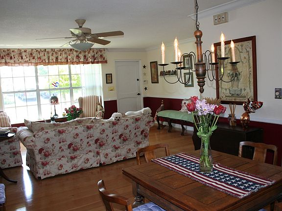 Looking from Dining room to formal living room