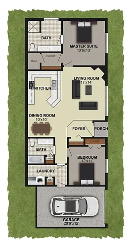 Floor plan The Woodland