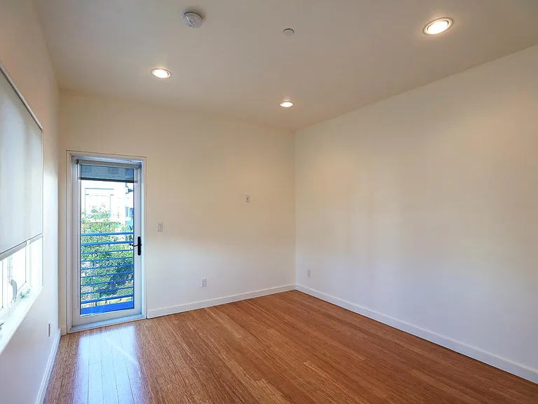 Front Bedroom with Balcony Door Closed