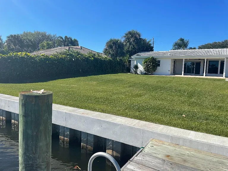 Back Fenced In Yard