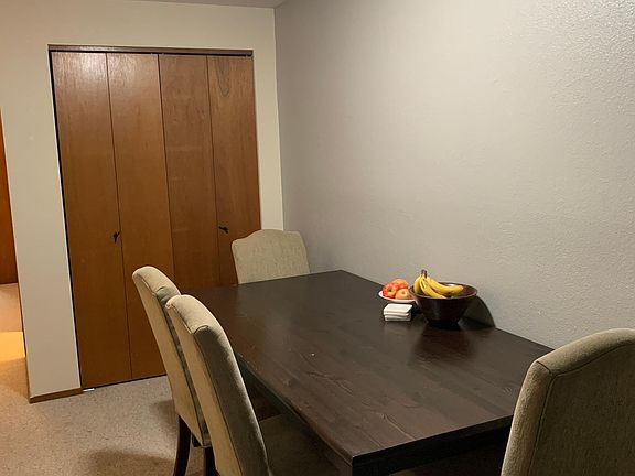 Dining area of apartment three.