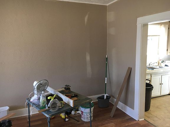 view of kitchen from dining room.