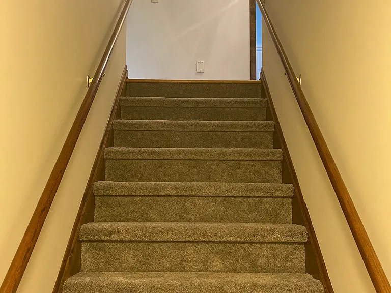 Stairs.