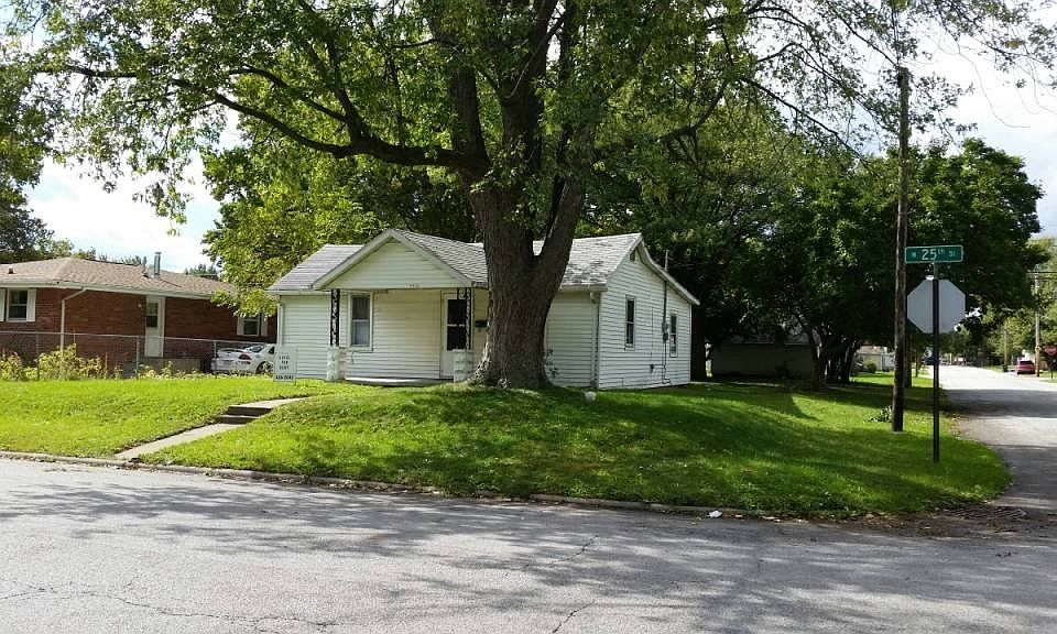 Corner lot with large trees