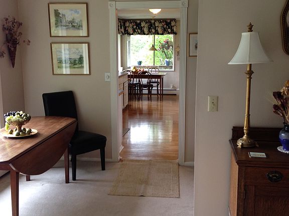 view if kitchen from LR