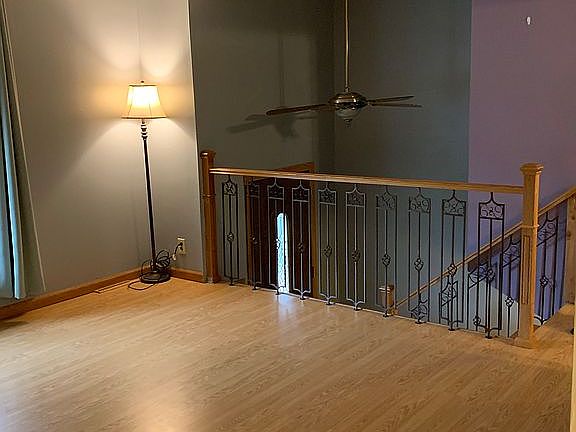 Upstairs living area