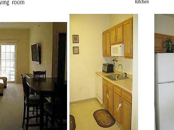 Living room and Kitchen