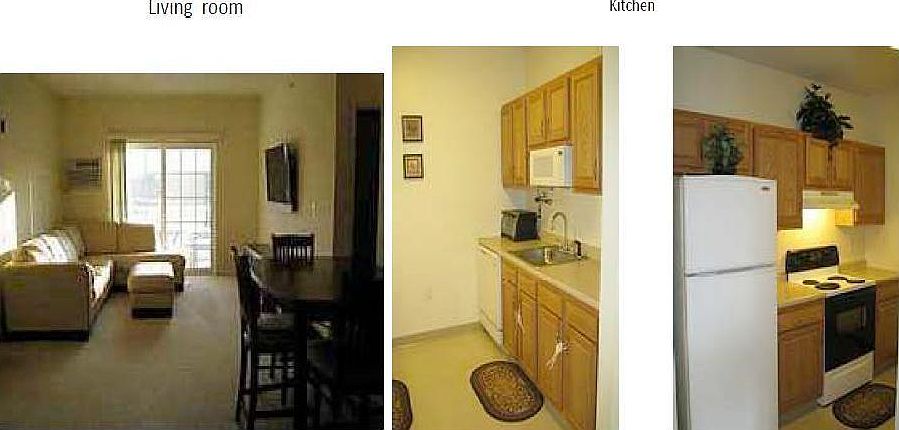 Living room and Kitchen