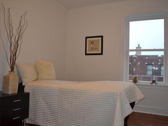 Bedroom with lots of natural light