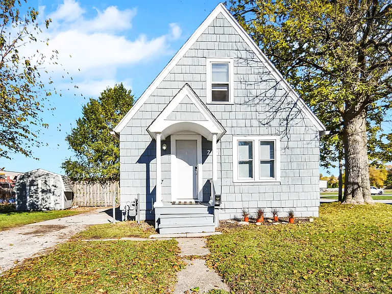Charming A-Frame house combines historic charm with modern amenities.