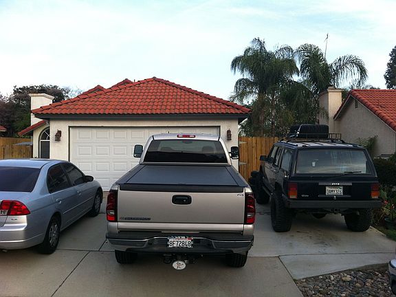 Front of Garage