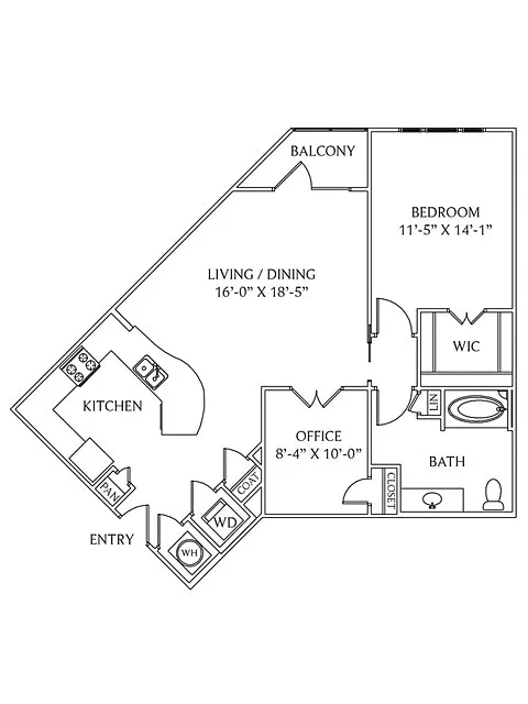 Floor plan A8O1