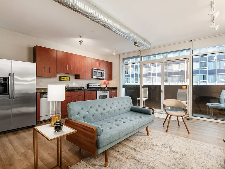 Open floor plan (furniture is for advertising purposes only, but can be included for additional fee).