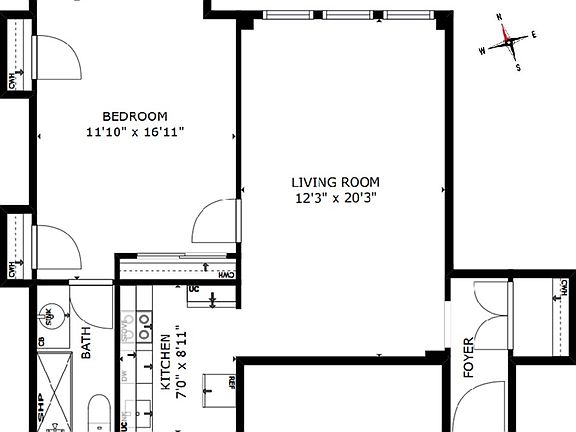 2nd image of 321 E 43rd St APT 302
