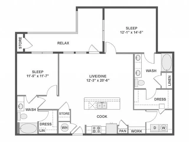 Floor plan C5