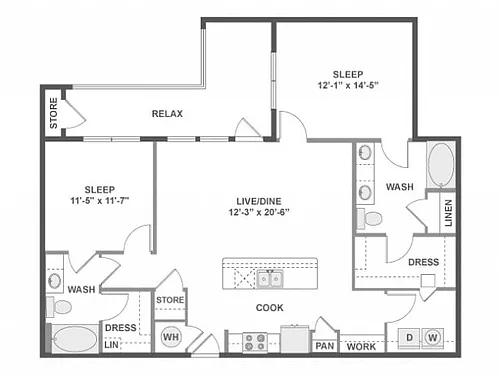 Floor plan C5