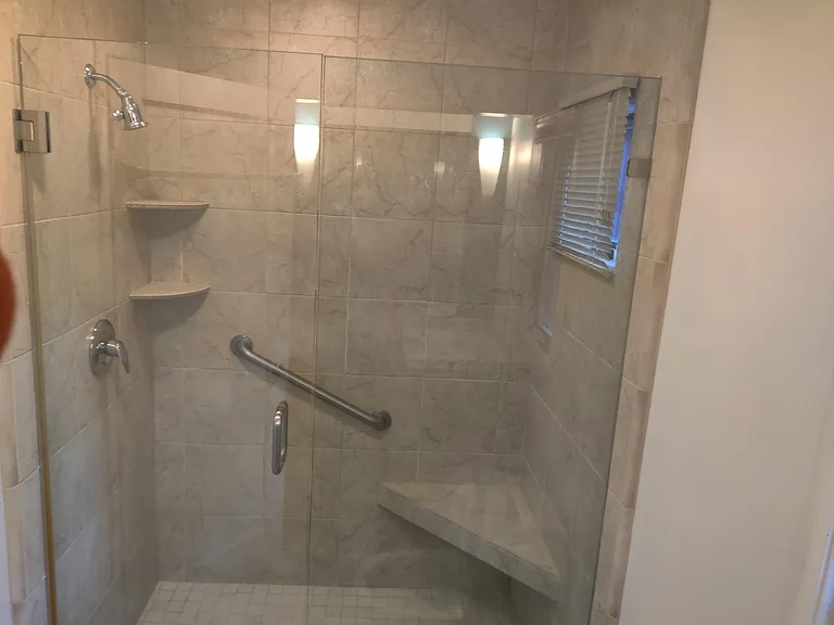 Upper floor bathroom - walk in shower