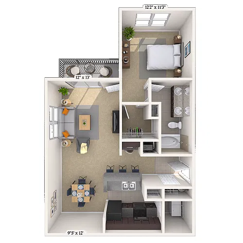 Floor plan Malibu