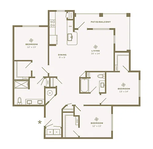 Floor plan The Granary