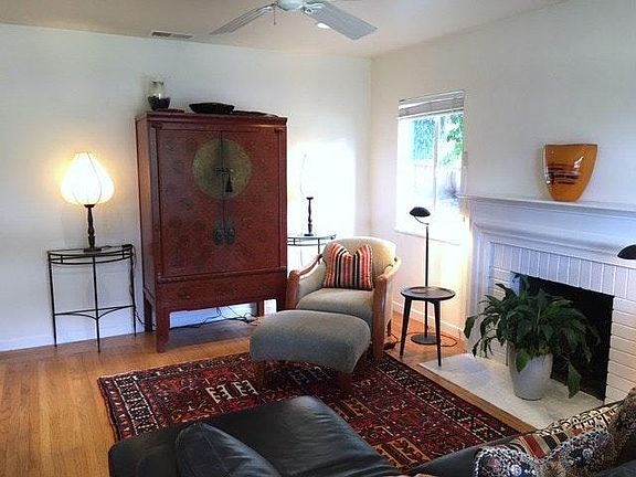 Living room with furniture