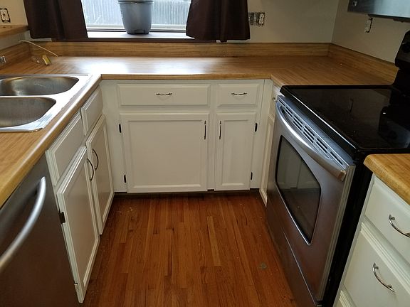 Freshly Painted Cabinets