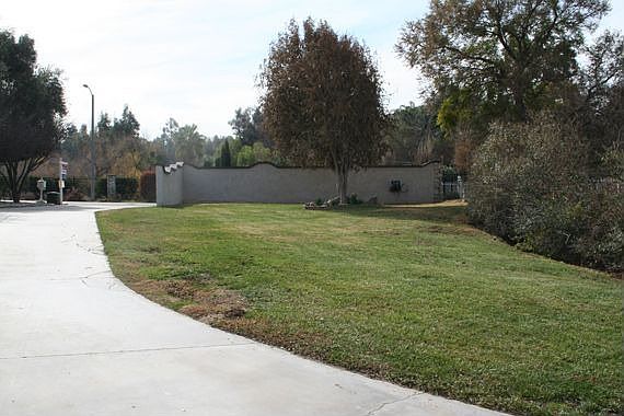 Looing toward the street