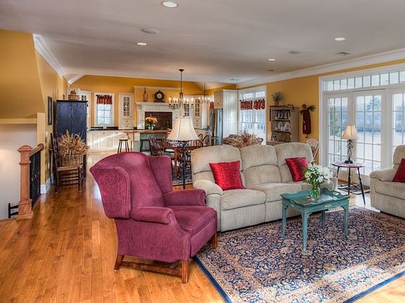 You are surrounded by towering views.