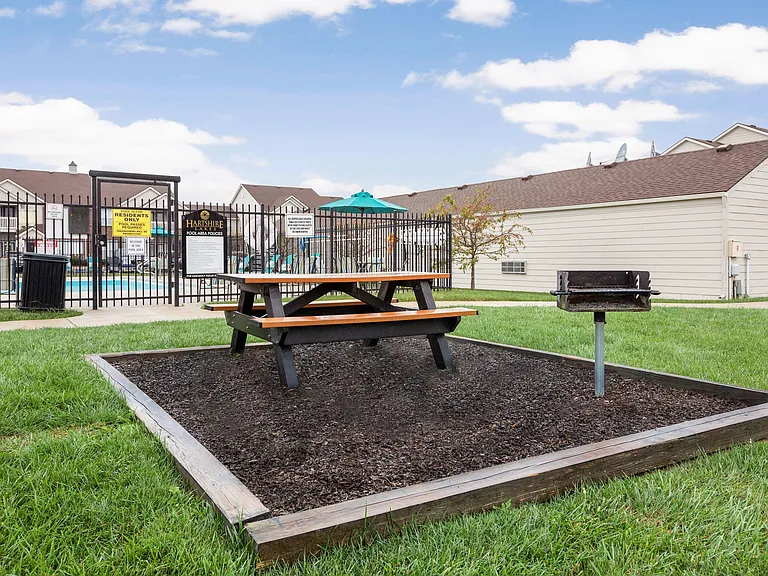 Picnic and Grill Seating Area