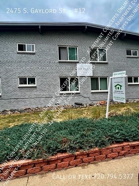1st image of 2475 S Gaylord St #12