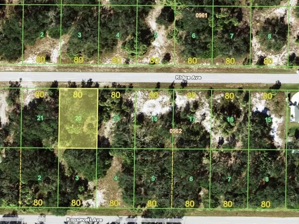 19171 RIDGE AVENUE LOT 20, PORT CHARLOTTE, FL 33954