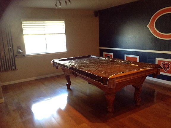 Upstairs game room