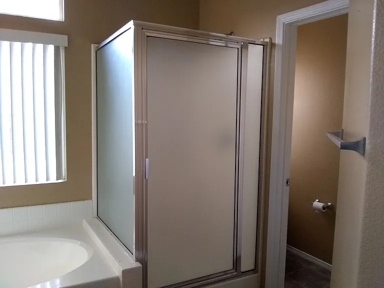 stand alone shower