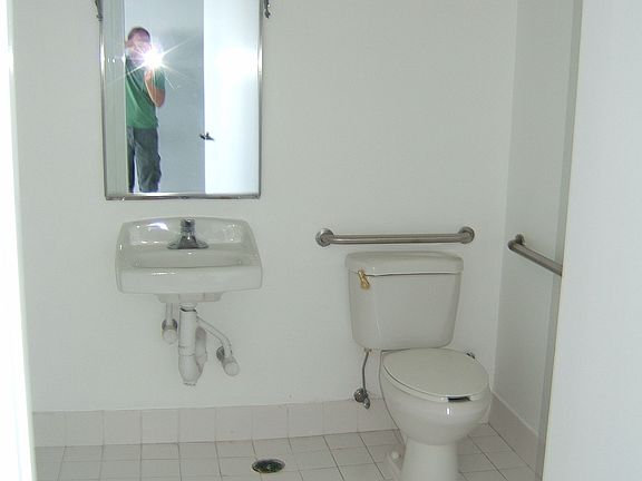 Handicap bathroom