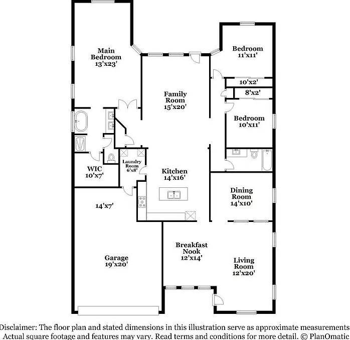 3 bed, 2.0 bath, 2266 sqft, $2,570 — Photo 2