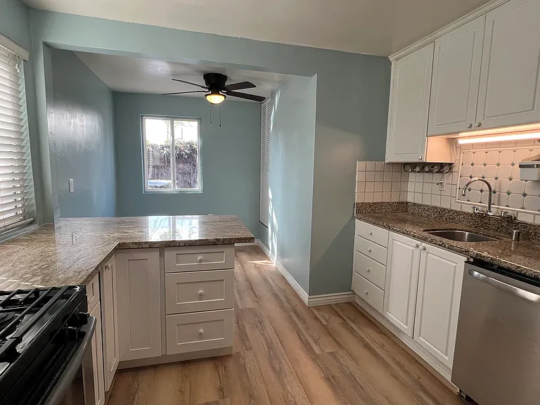 Kitchen and dining room