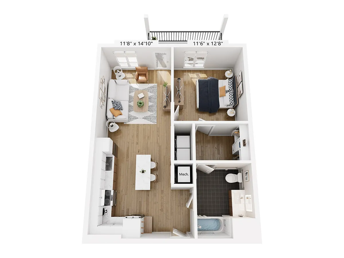 Floor plan A21H