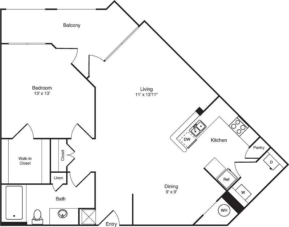 Floor plan Kanawha