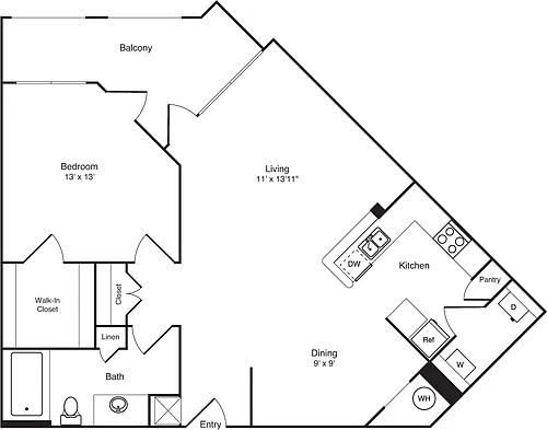 Floor plan Kanawha