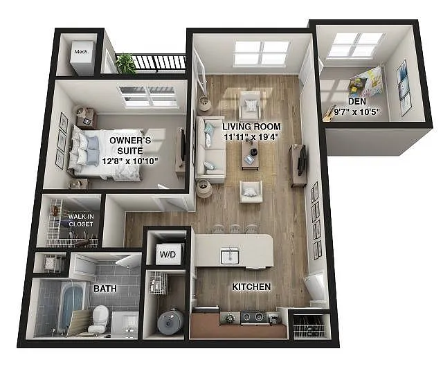 Floor plan The Armstrong