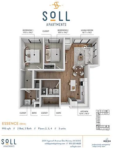 Floor plan B8 - Essence