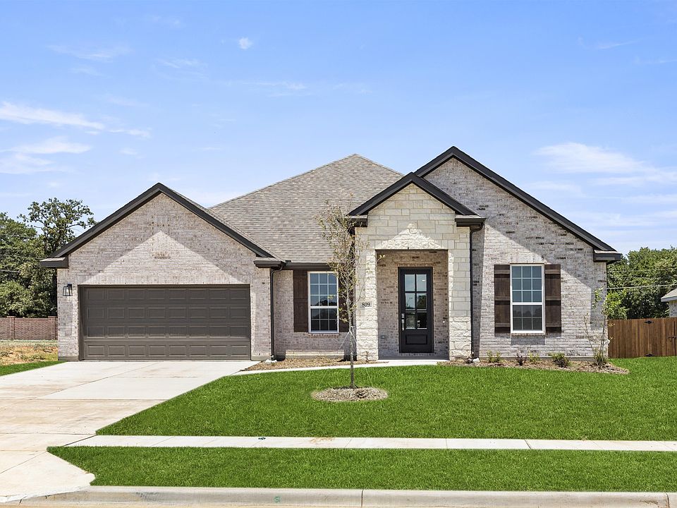 Holly Single Story Plan, Westside Preserve 60ft. lots, Midlothian, TX