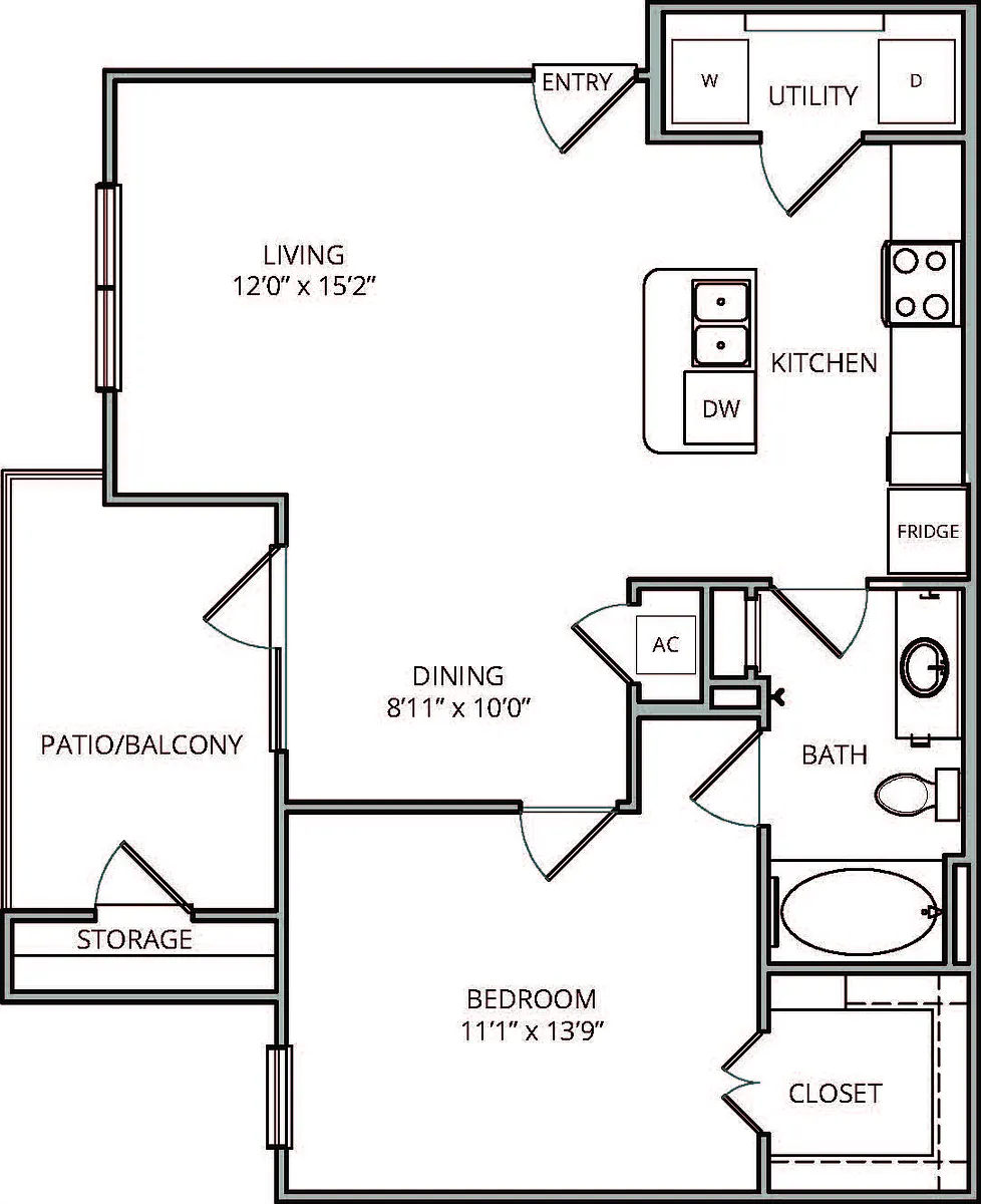 Floor plan A2