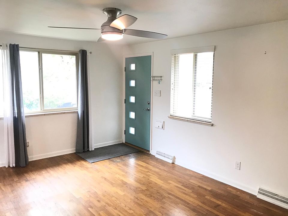 Main living area, new ceiling fan.